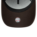 New Era - Los Angeles Dodgers - SIDE PATCH - E-Frame Cap - Brown - Headz Up 