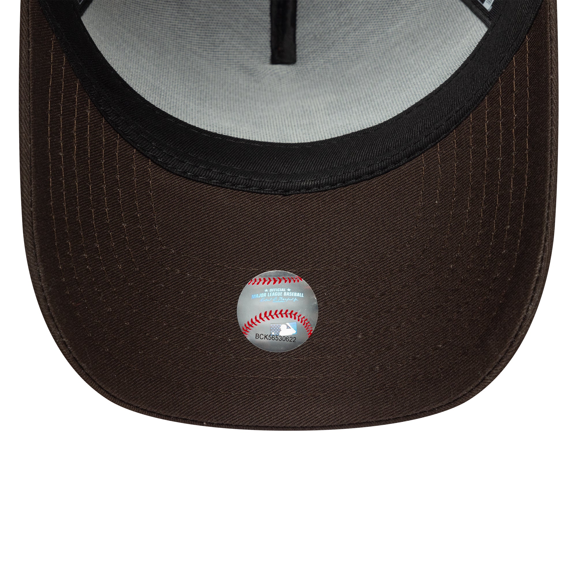 New Era - Los Angeles Dodgers - SIDE PATCH - E-Frame Cap - Brown - Headz Up 