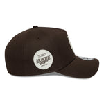 New Era - Los Angeles Dodgers - SIDE PATCH - E-Frame Cap - Brown - Headz Up 