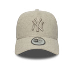 New Era - New York Yankees - MELTON WOOL - E-Frame Cap - Stone - Headz Up 