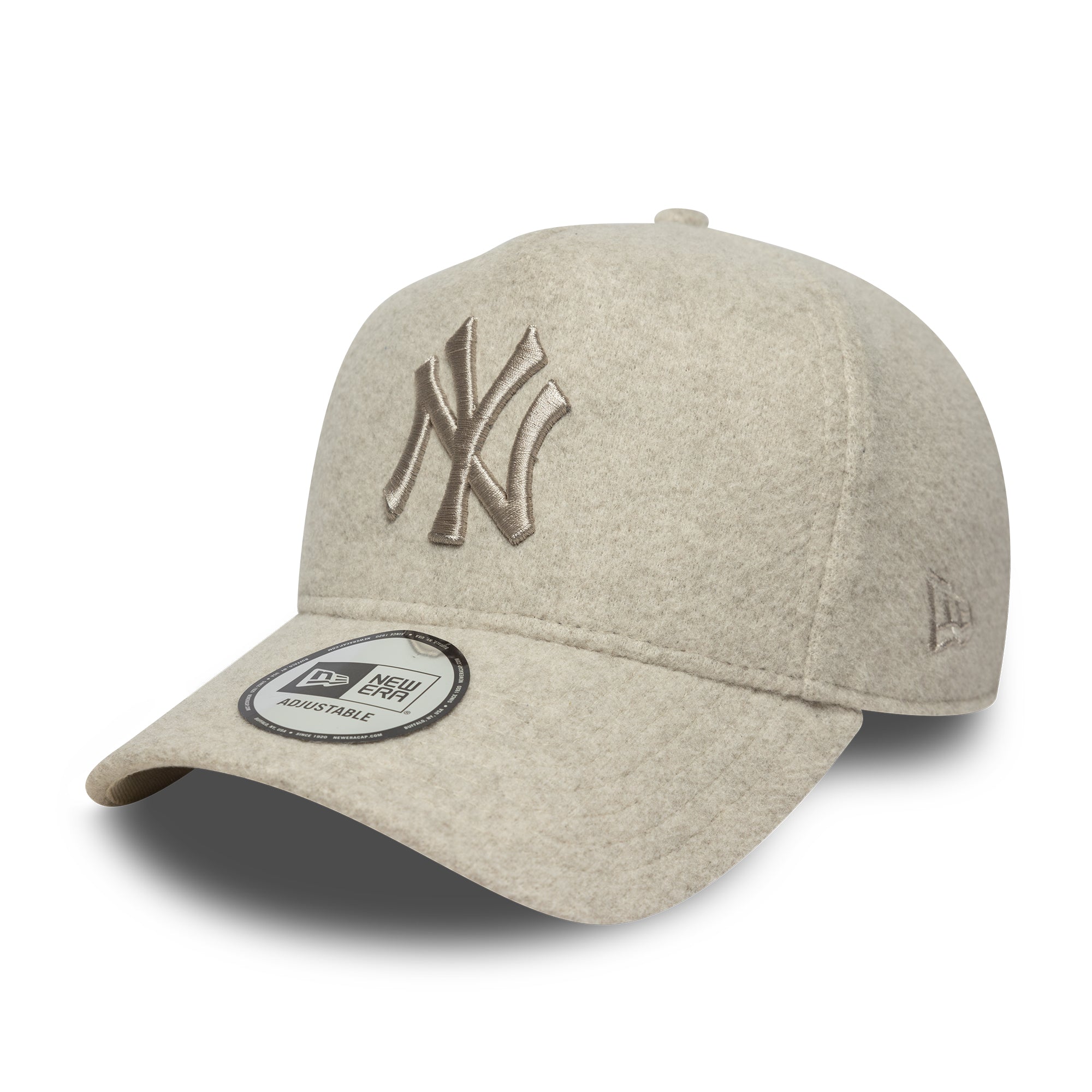 New Era - New York Yankees - MELTON WOOL - E-Frame Cap - Stone - Headz Up 