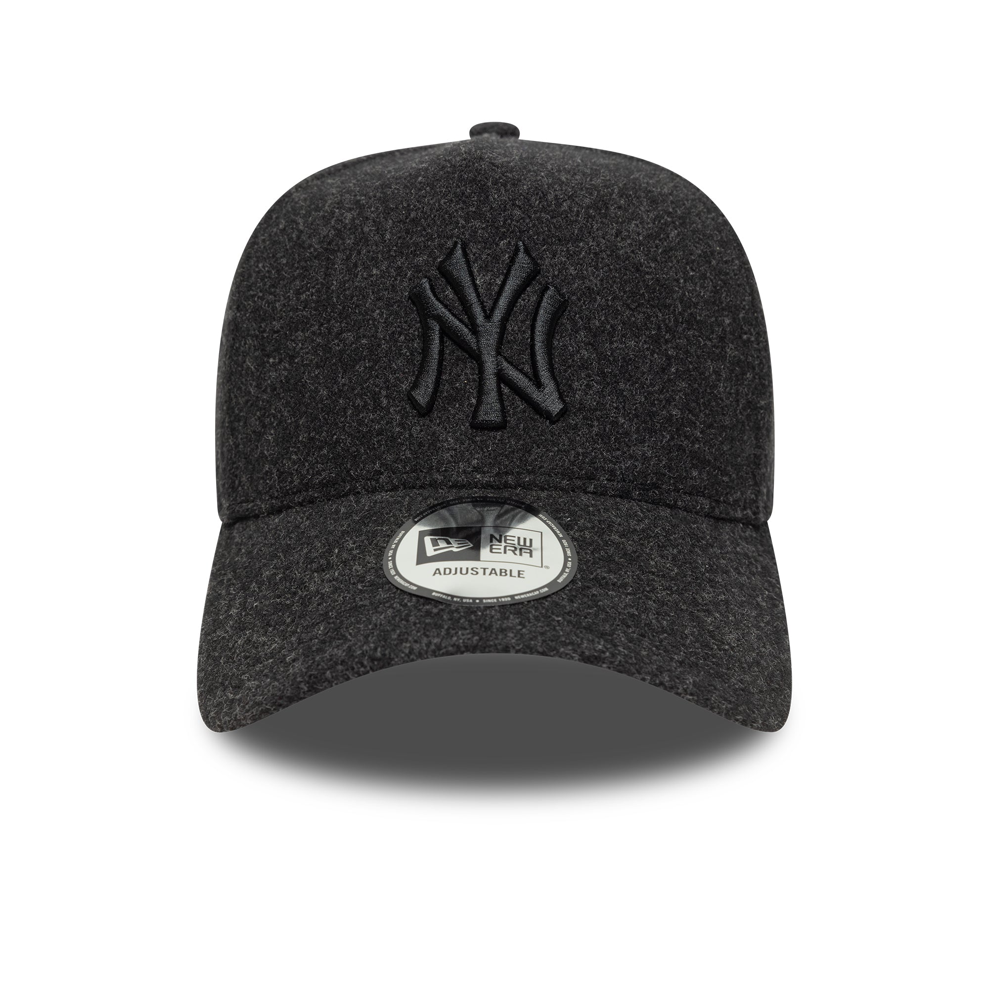 New Era - New York Yankees - MELTON WOOL - E-Frame Cap - Black - Headz Up 
