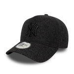 New Era - New York Yankees - MELTON WOOL - E-Frame Cap - Black - Headz Up 