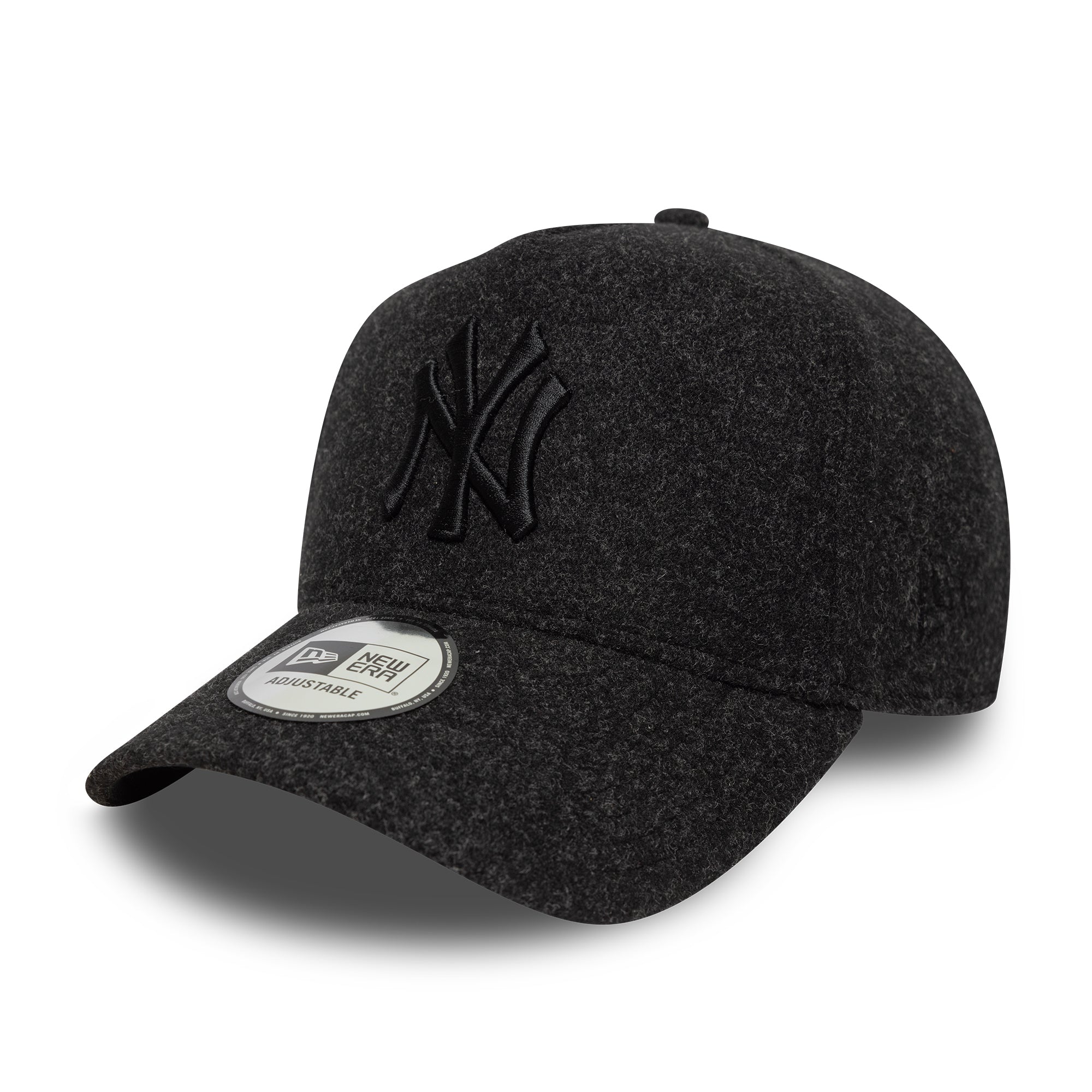 New Era - New York Yankees - MELTON WOOL - E-Frame Cap - Black - Headz Up 