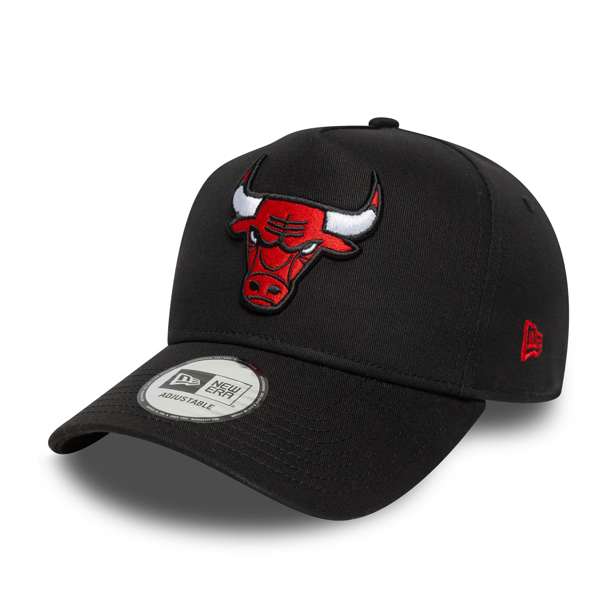 New Era - Chicago Bulls - SIDE PATCH - E-Frame Cap - Black - Headz Up 