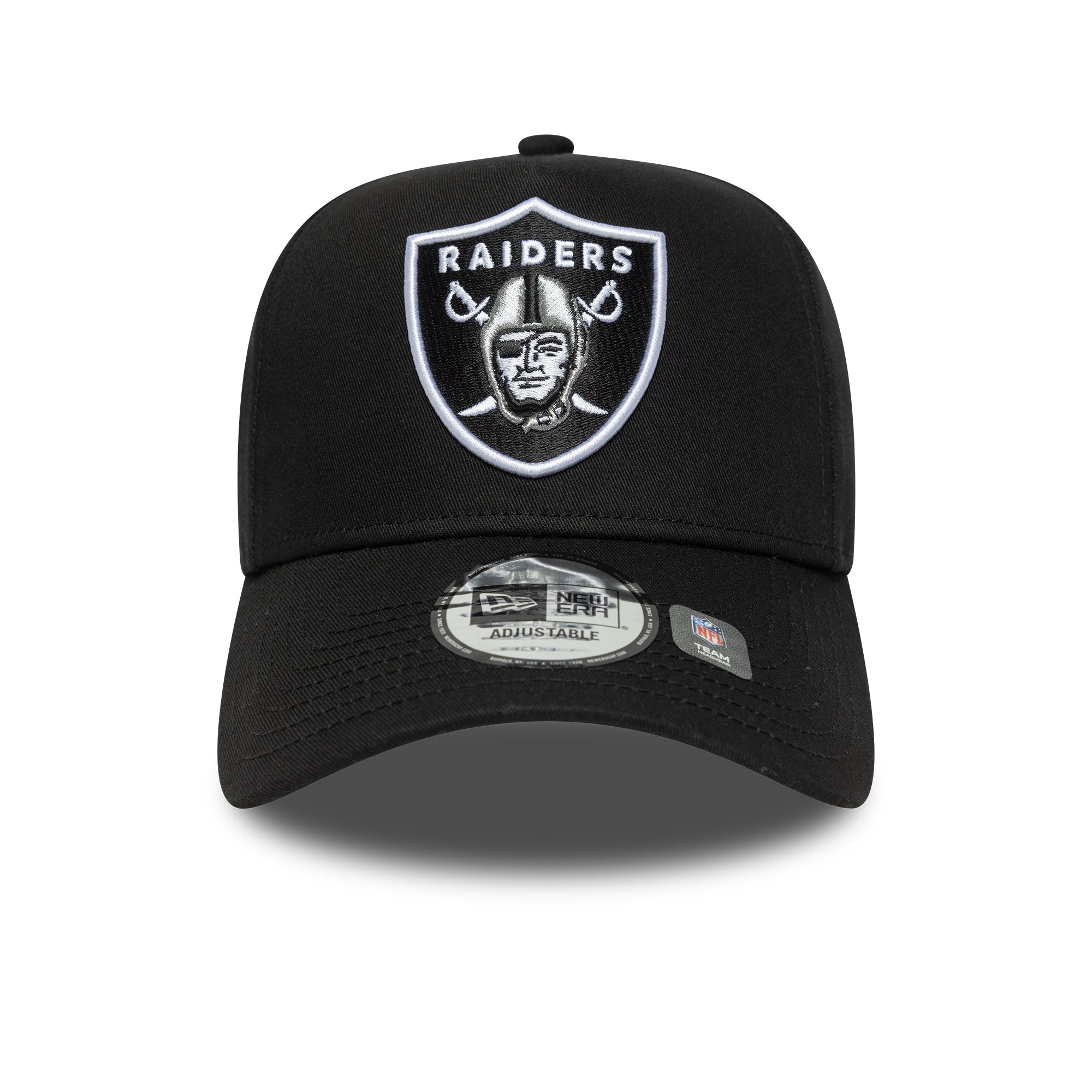 New Era - Las Vegas Raiders - SIDE PATCH - E-Frame Cap - Black - Headz Up 