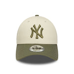 New Era - 9FORTY - SIDE PATCH - New York Yankees - Chrome/Olive - Headz Up 