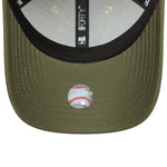 New Era - 9FORTY - SIDE PATCH - New York Yankees - Chrome/Olive - Headz Up 