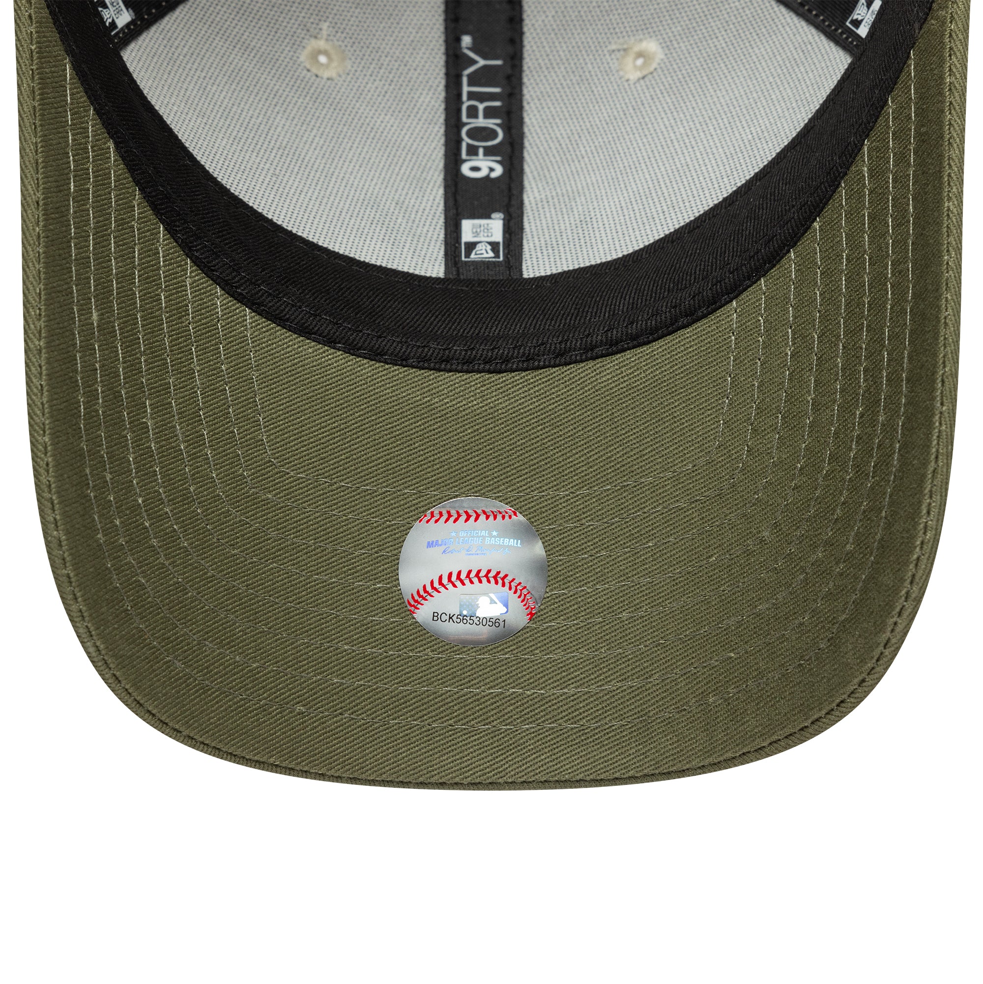 New Era - 9FORTY - SIDE PATCH - New York Yankees - Chrome/Olive - Headz Up 