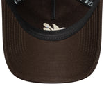 New Era - 9TWENTY - NE MELTON WOOL - A-Frame - Brown - Headz Up 