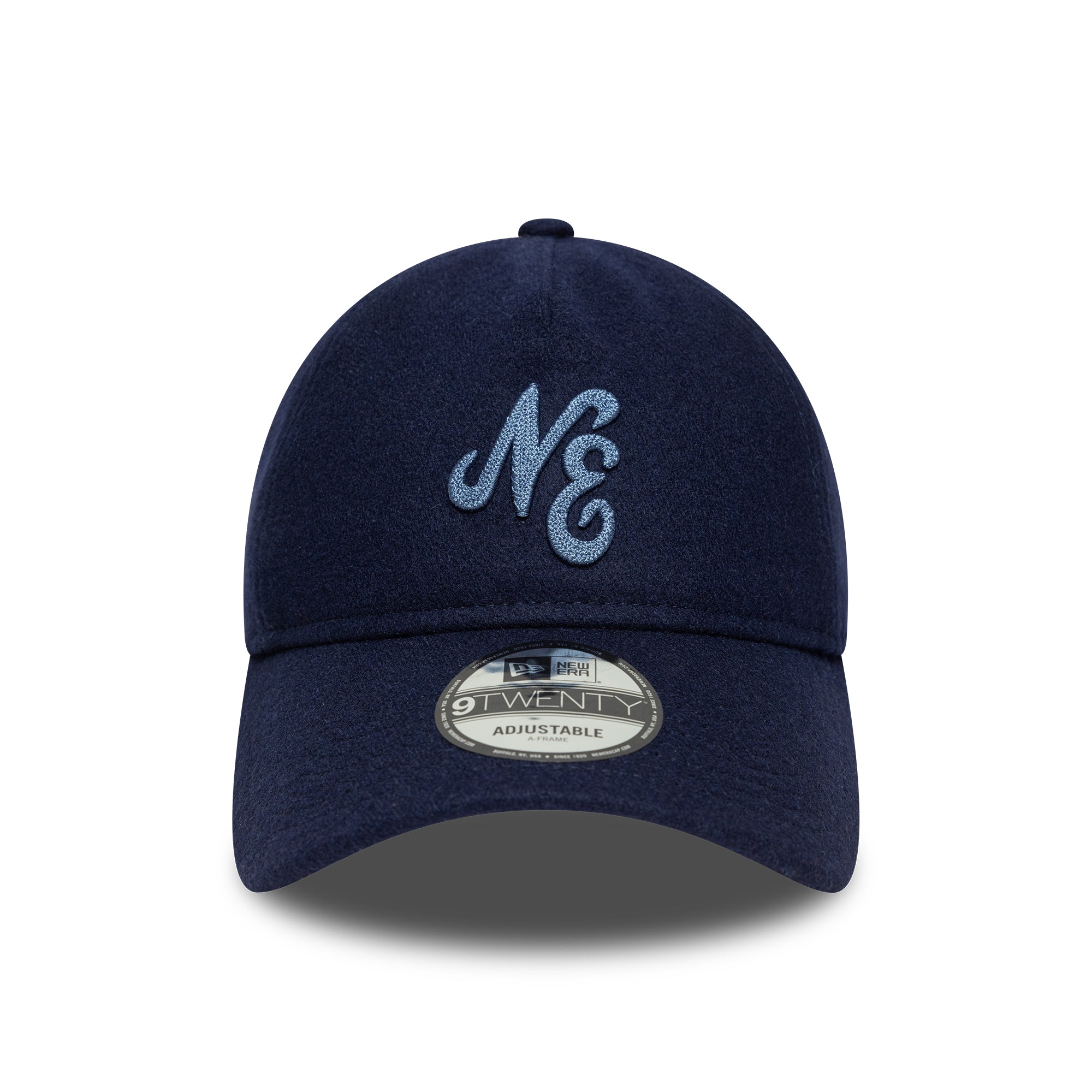New Era - 9TWENTY - NE MELTON WOOL - A-Frame - Navy - Headz Up 