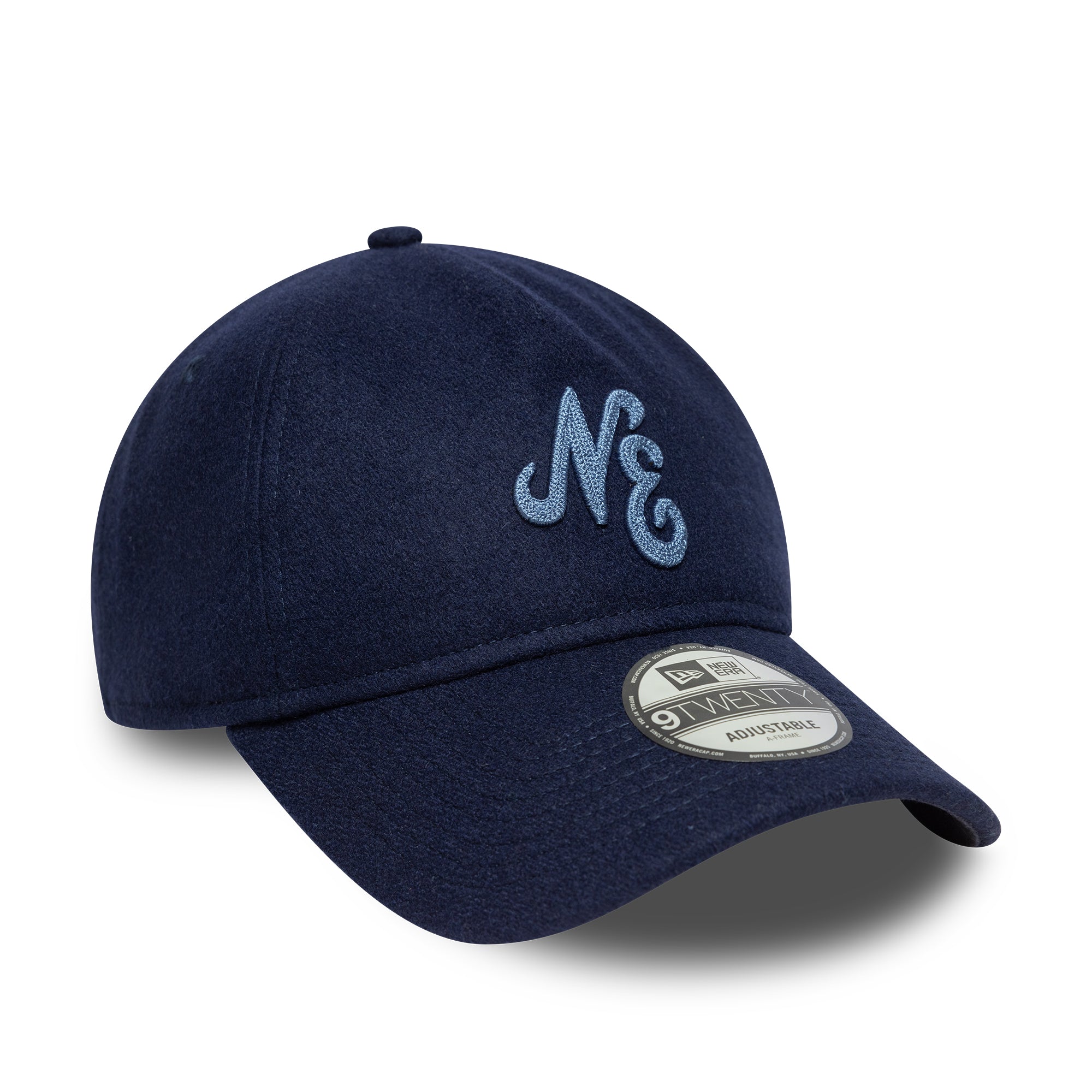 New Era - 9TWENTY - NE MELTON WOOL - A-Frame - Navy - Headz Up 
