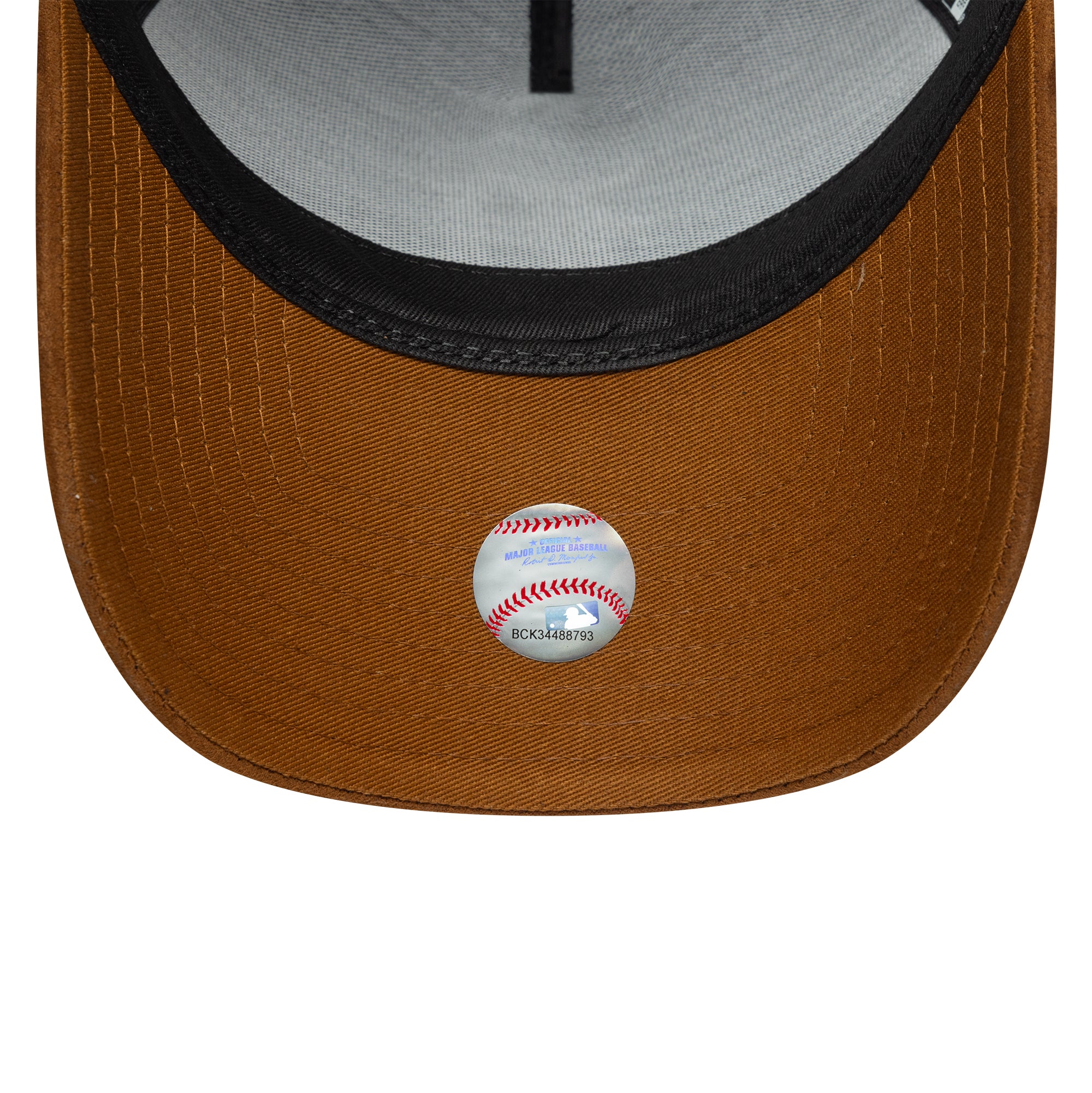 New Era - Detroit Tigers - SUEDE VISOR - E-Frame Cap - Navy/Brown - Headz Up 