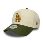 New Era - Los Angeles Dodgers - WS PATCH - E-Frame Cap - Chrome/Green - Headz Up 