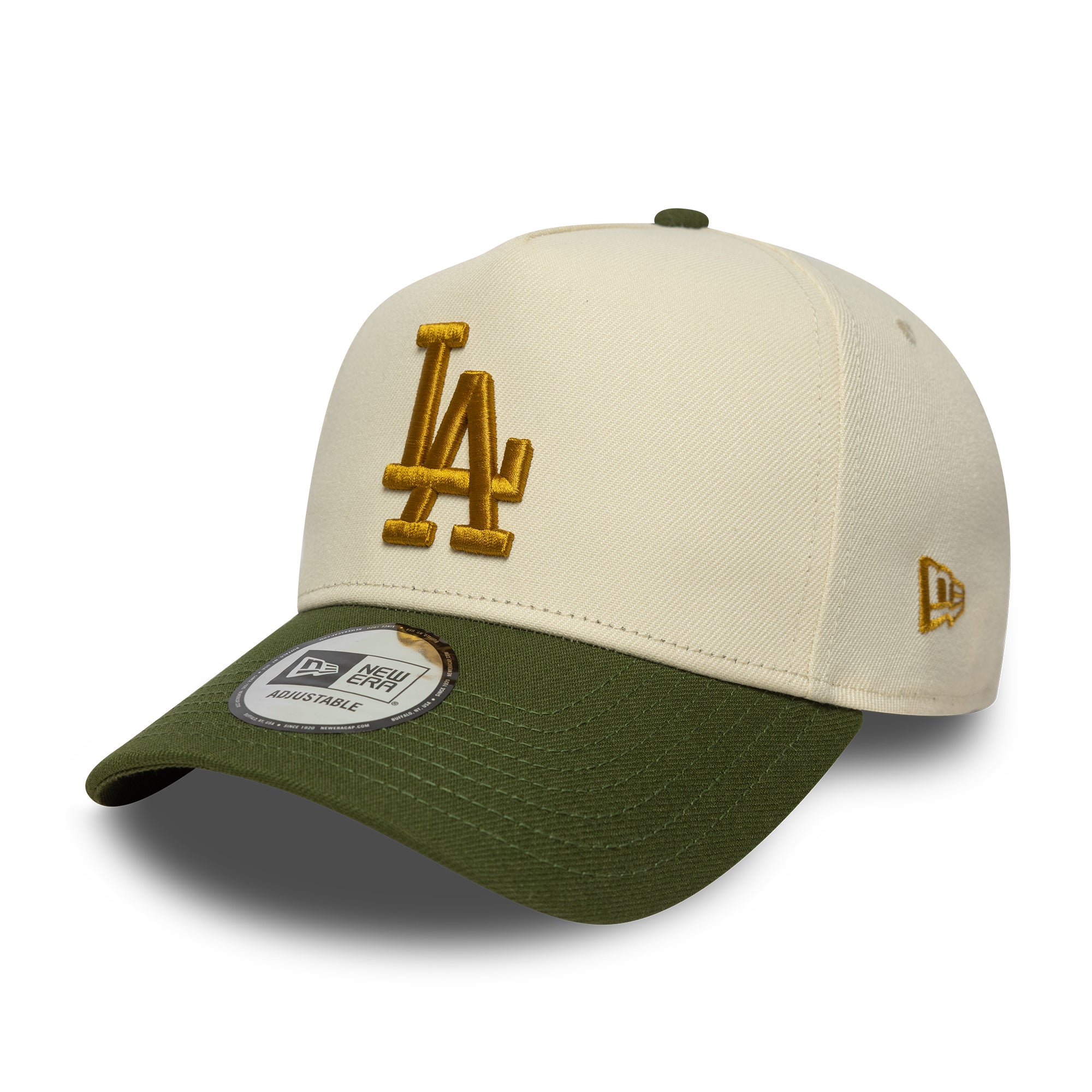 New Era - Los Angeles Dodgers - WS PATCH - E-Frame Cap - Chrome/Green - Headz Up 