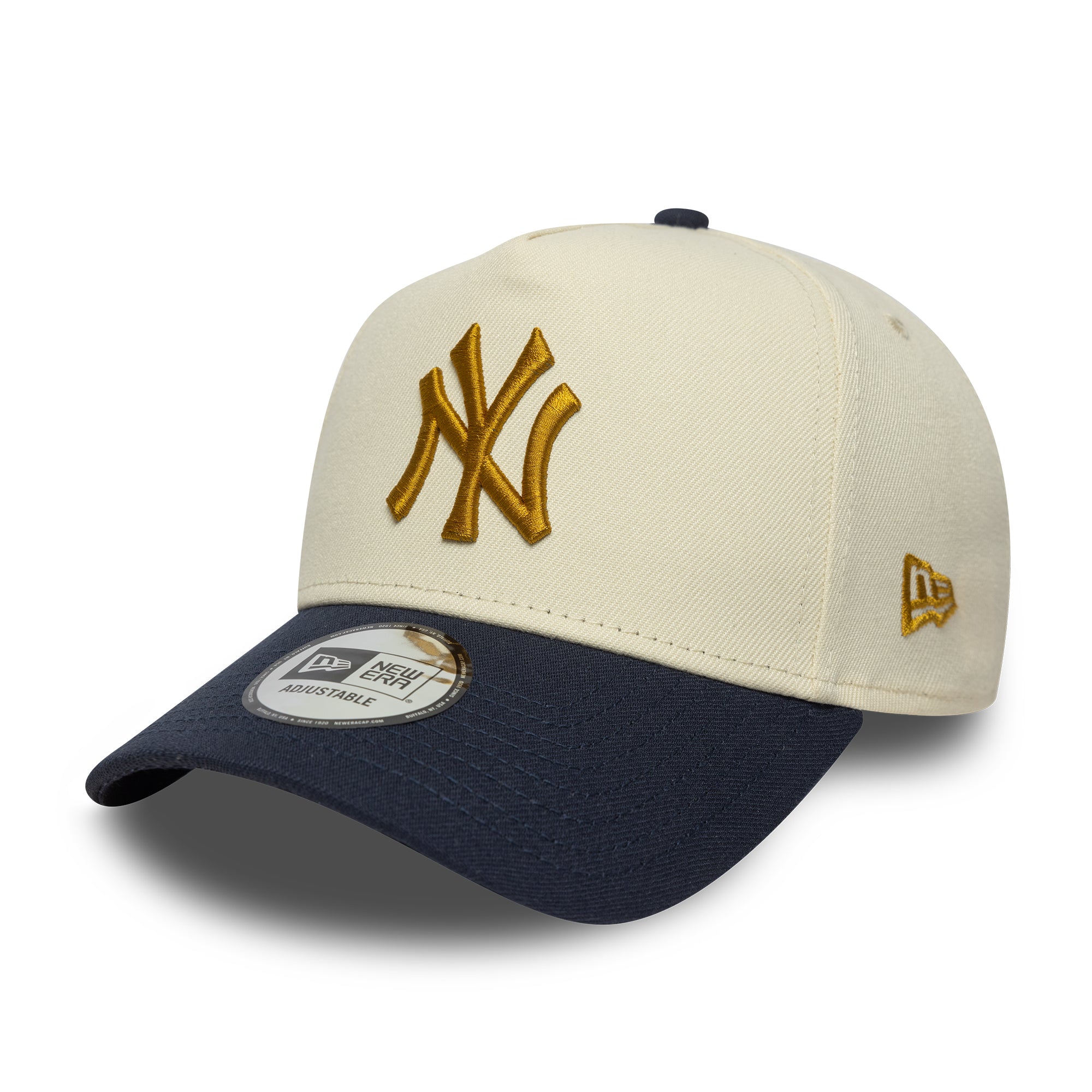 New Era - New York Yankees - WS PATCH - E-Frame Cap - Chrome/Navy - Headz Up 