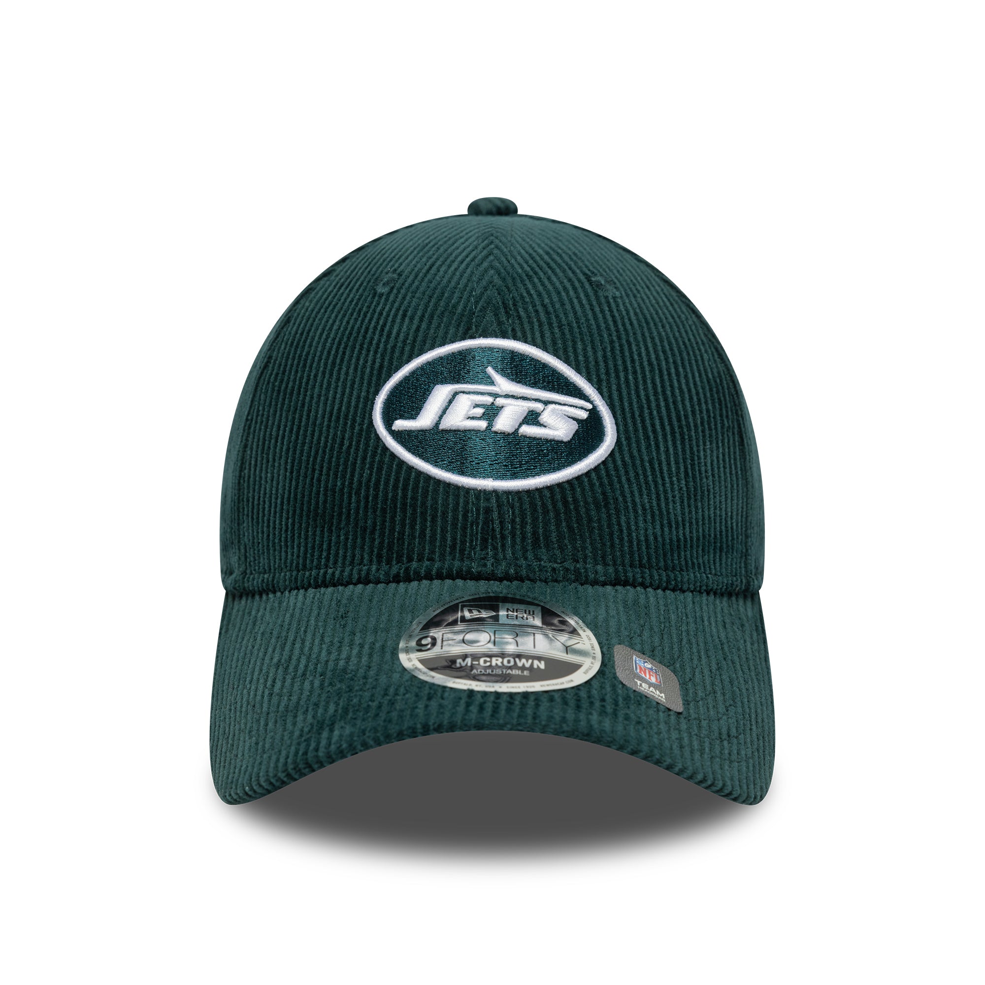 New Era - 9FORTY M-Crown - NFL - CORD - New York Jets - Dark Green - Headz Up 