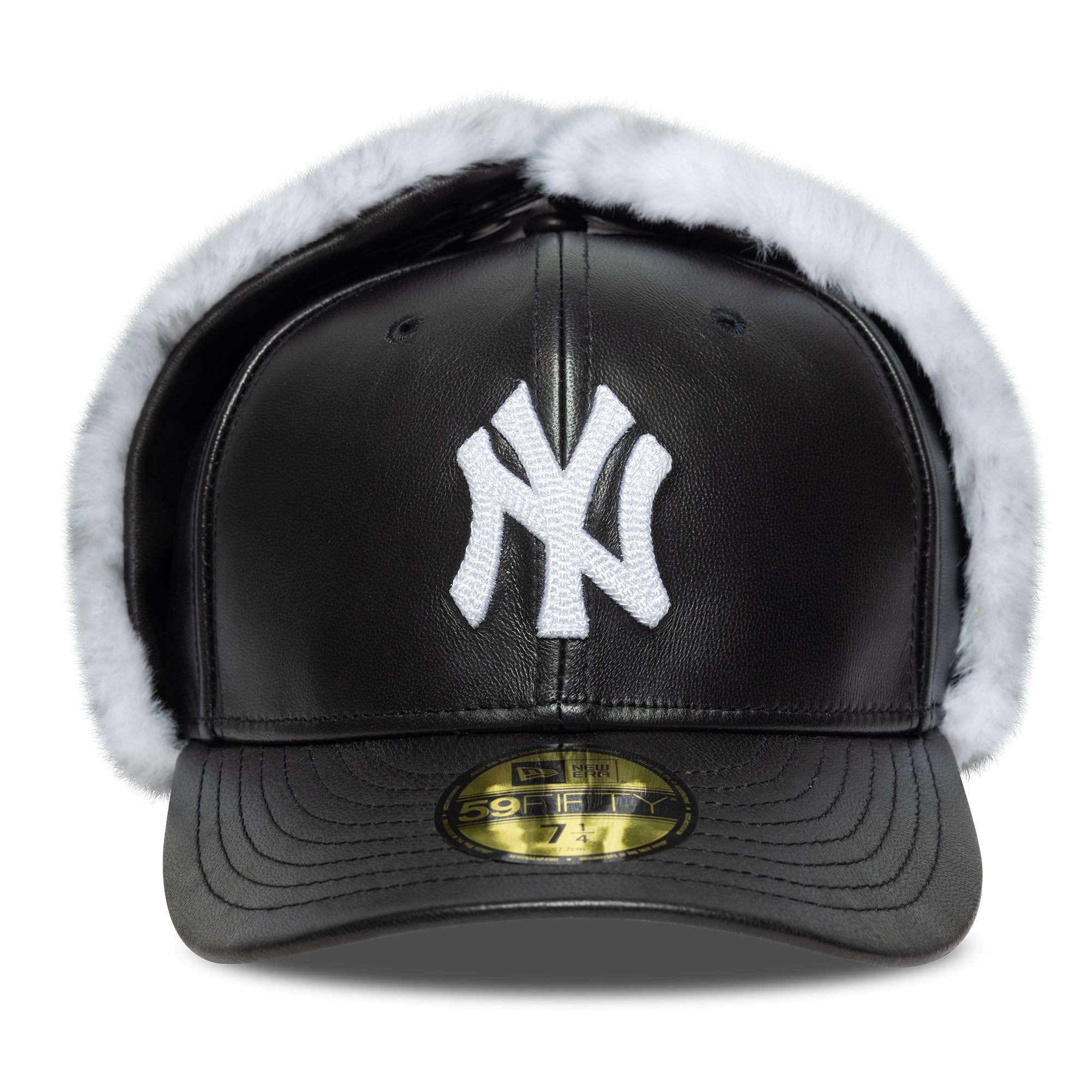 New Era - 59FIFTY Fitted Cap - IMG FAUX FUR - New York Yankees - Black - Headz Up 