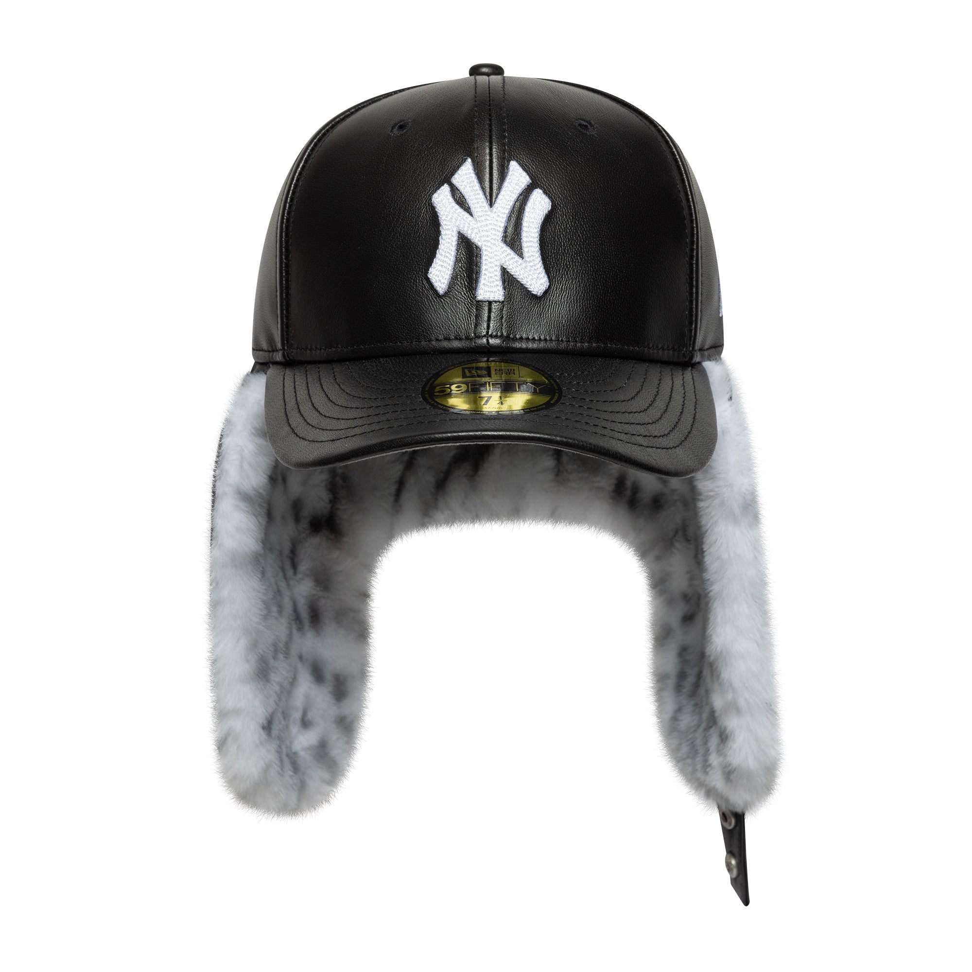 New Era - 59FIFTY Fitted Cap - IMG FAUX FUR - New York Yankees - Black - Headz Up 