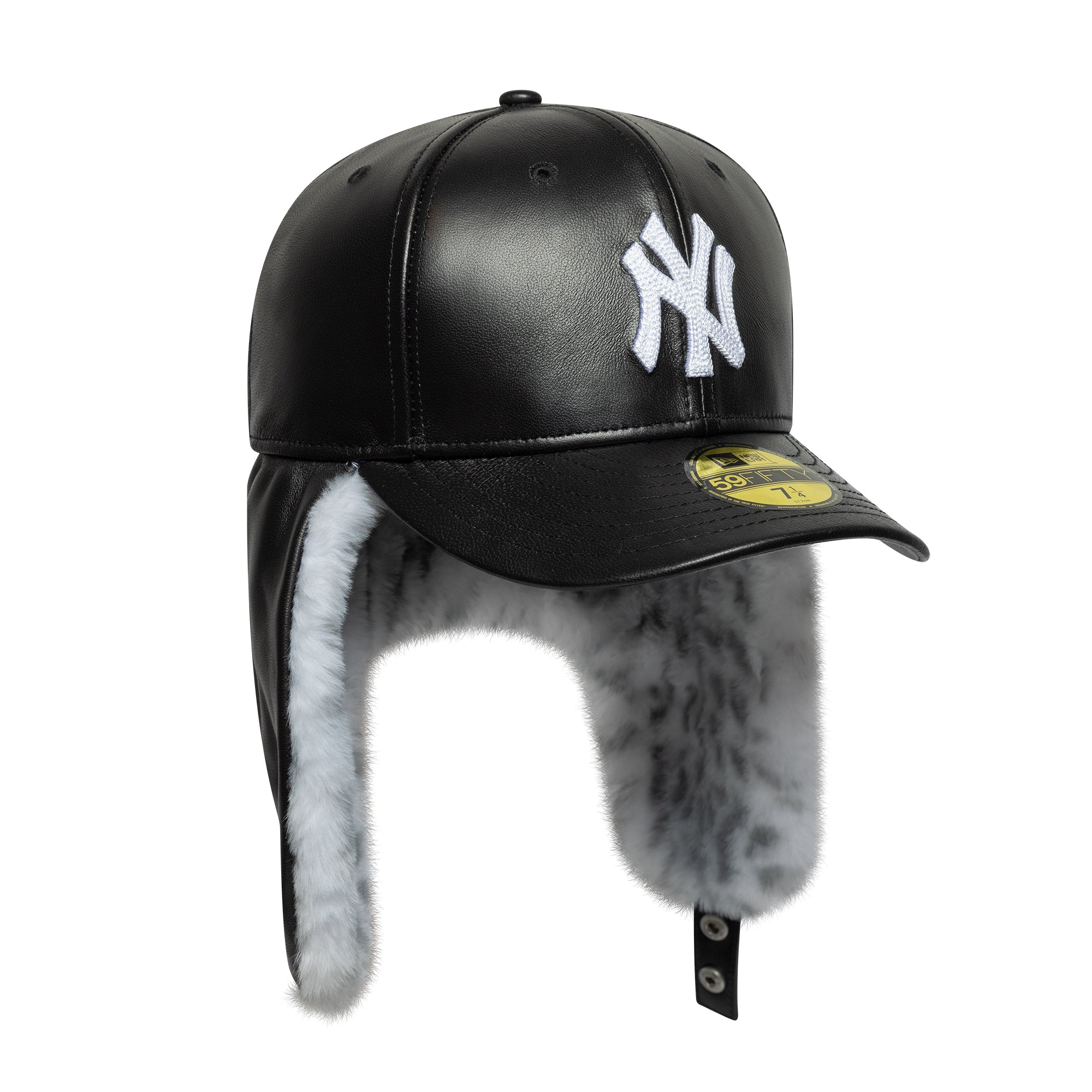 New Era - 59FIFTY Fitted Cap - IMG FAUX FUR - New York Yankees - Black - Headz Up 
