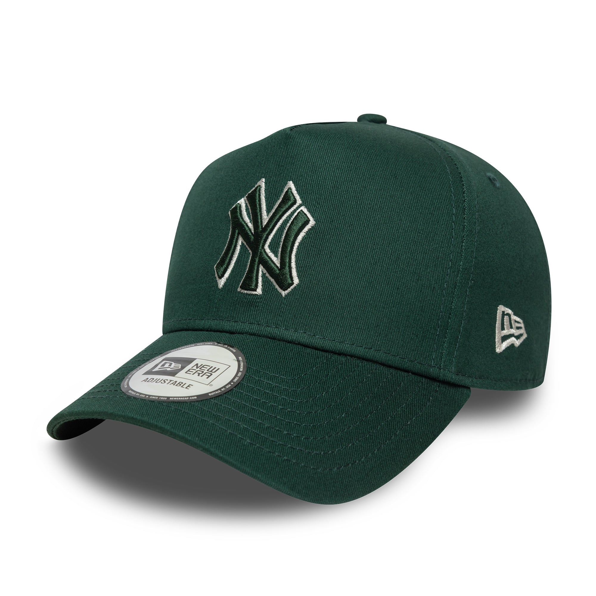 New Era - New York Yankees - TEAM OUTLINE - E-Frame Cap - Dark Green - Headz Up 