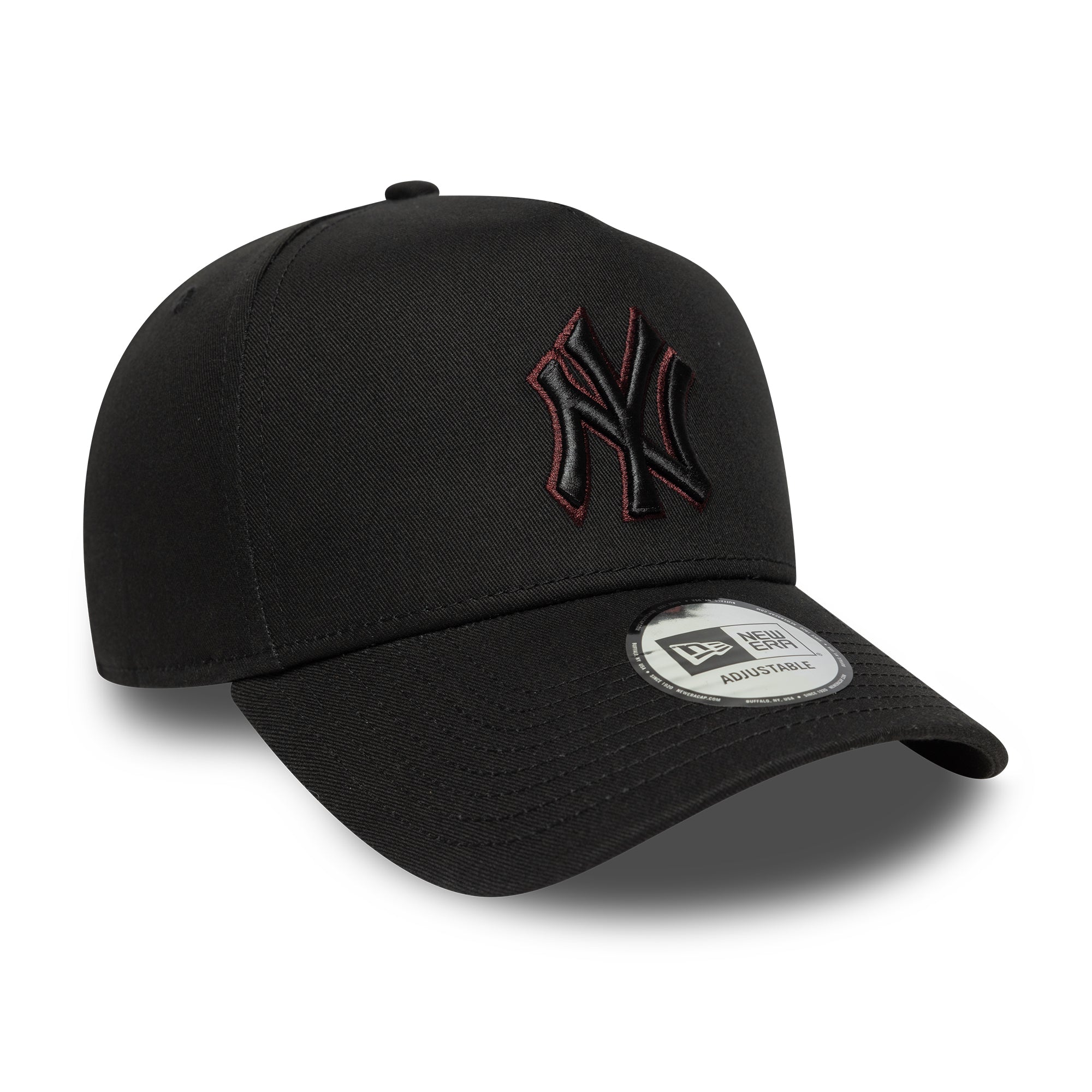 New Era - New York Yankees - TEAM OUTLINE - E-Frame Cap - Black - Headz Up 