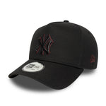 New Era - New York Yankees - TEAM OUTLINE - E-Frame Cap - Black - Headz Up 