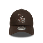 New Era - Los Angeles Dodgers - TEAM OUTLINE - 9FORTY - Brown - Headz Up 