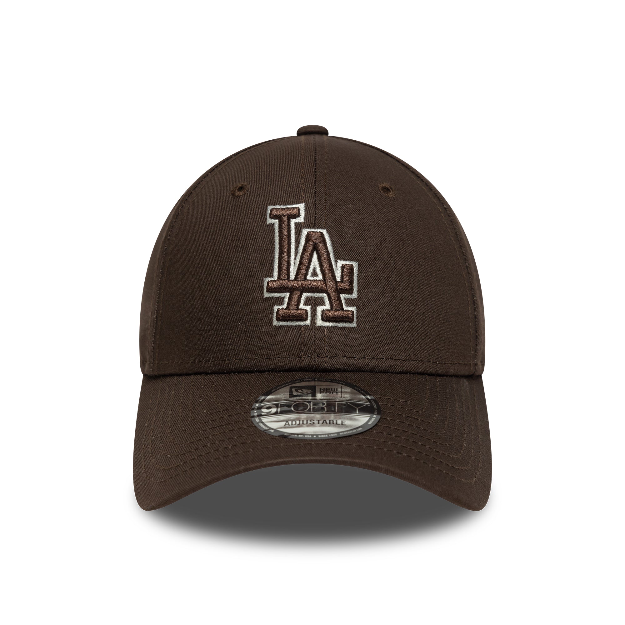 New Era - Los Angeles Dodgers - TEAM OUTLINE - 9FORTY - Brown - Headz Up 