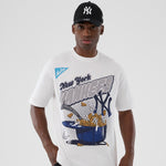 New Era - MLB Lifestyle Graphic Tee - New York Yankees - White - Headz Up 