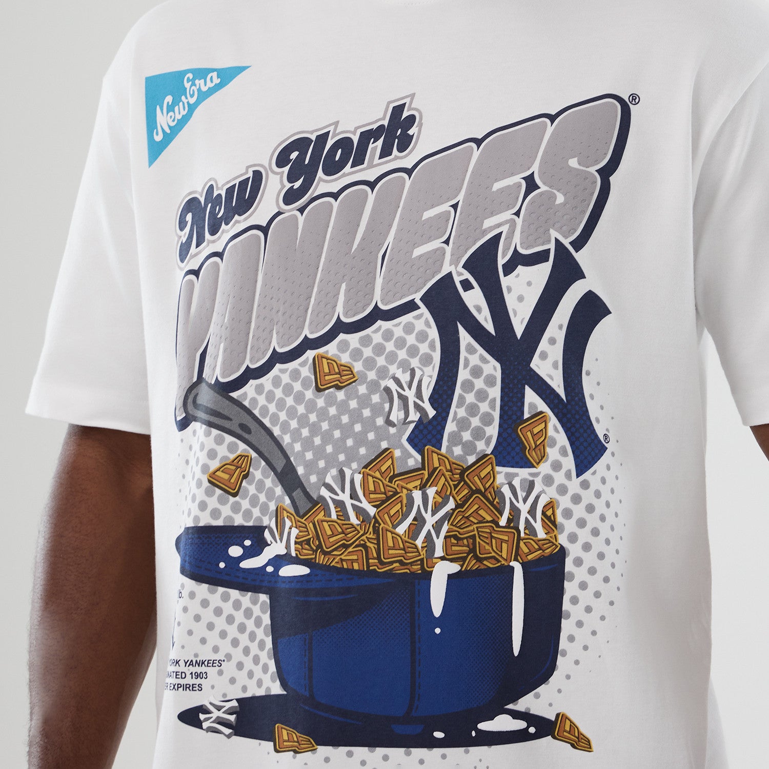 New Era - MLB Lifestyle Graphic Tee - New York Yankees - White - Headz Up 