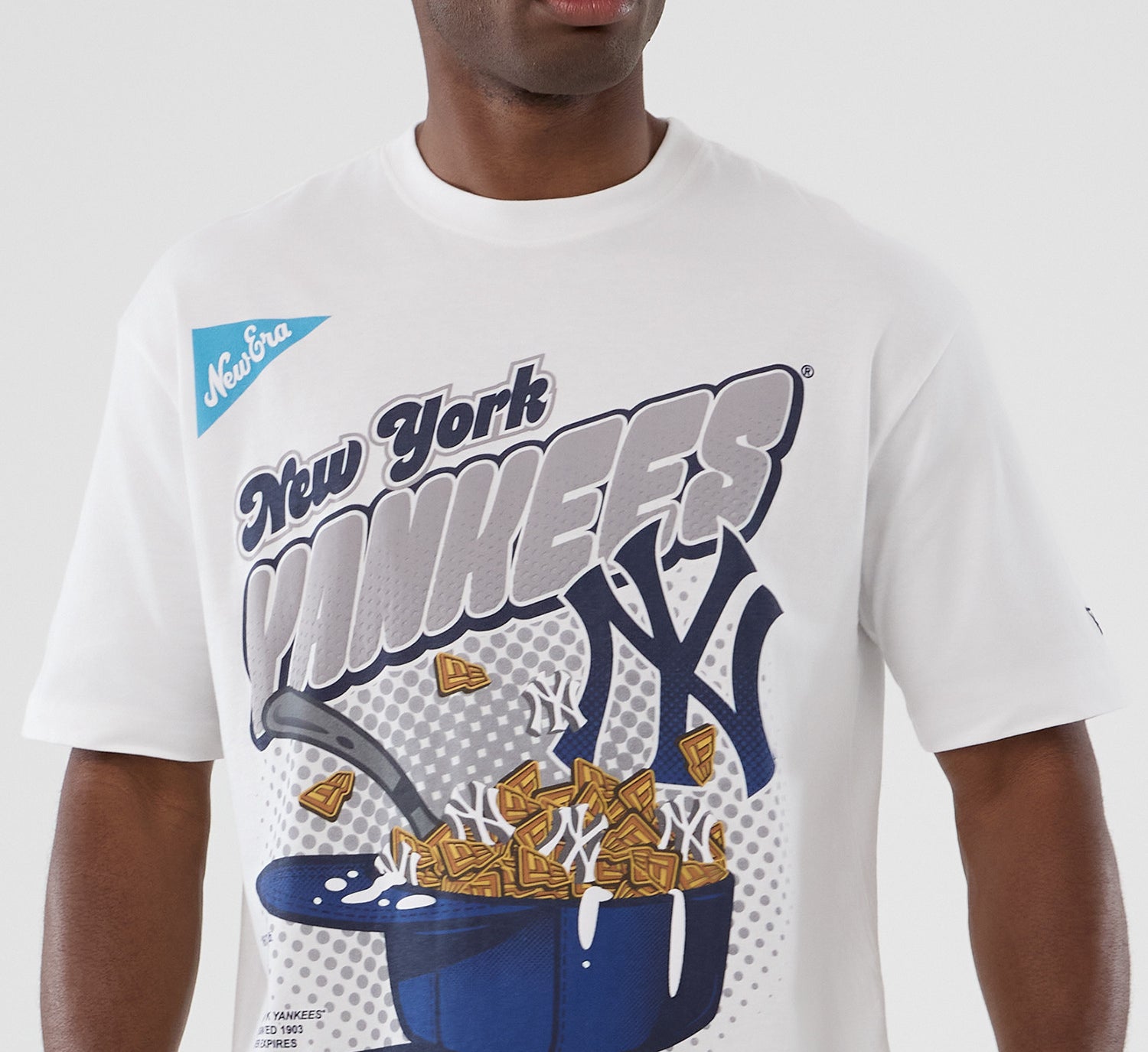 New Era - MLB Lifestyle Graphic Tee - New York Yankees - White - Headz Up 