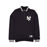 New Era - Throwback Prep Quarter Zip - New York Yankees - Navy - Headz Up 
