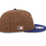 New Era - 9FIFTY Retro Crown - Los Angeles Dodgers - WOOL PINSTRIPE - Brown - Headz Up 