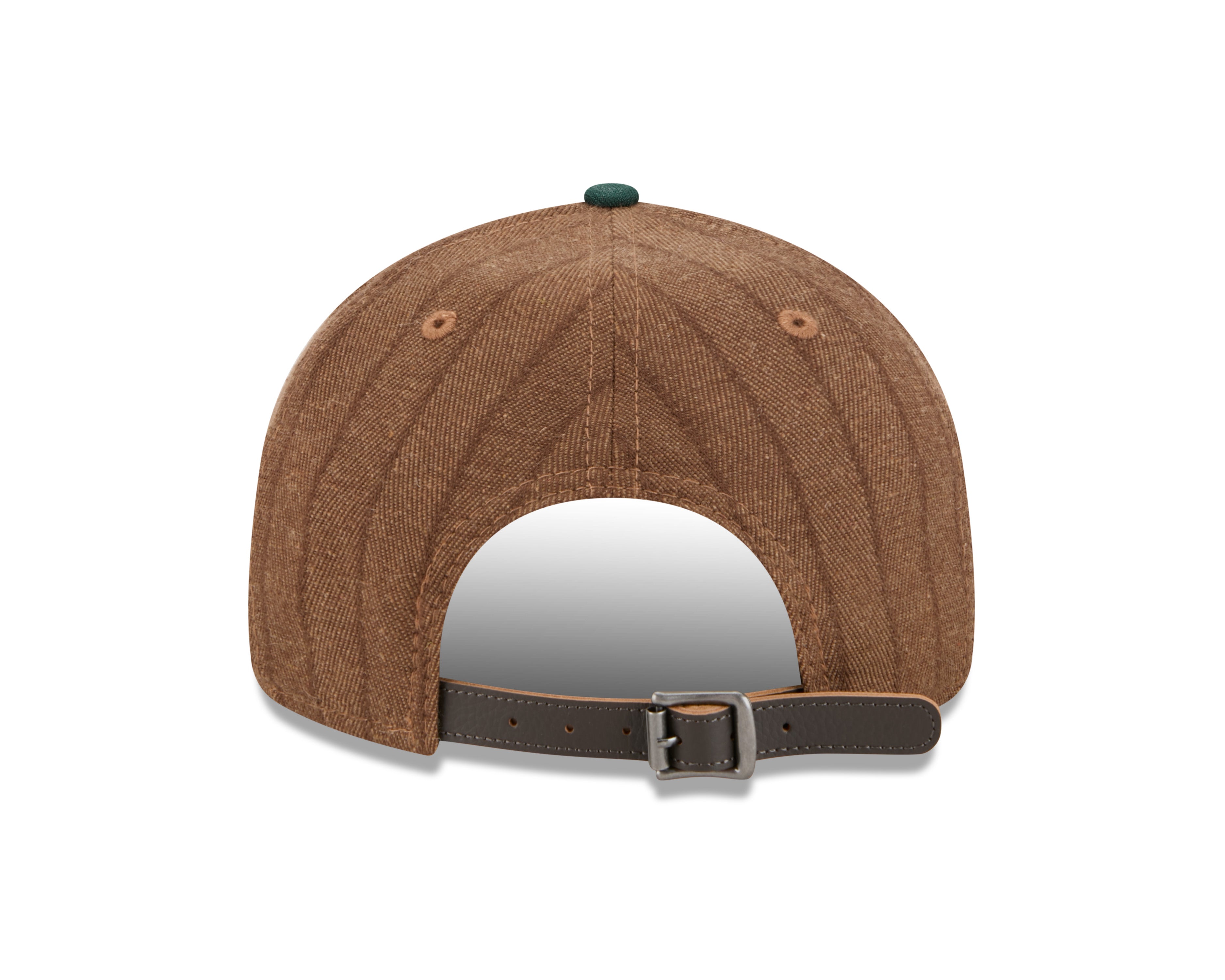 New Era - 9FIFTY Retro Crown - Oakland Athletics - WOOL PINSTRIPE - Brown - Headz Up 