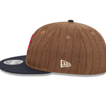 New Era - 9FIFTY Retro Crown - Boston Red Sox - WOOL PINSTRIPE - Brown - Headz Up 