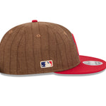 New Era - 9FIFTY Retro Crown - Philadelphia Phillies - WOOL PINSTRIPE - Brown - Headz Up 