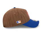 New Era - New York Yankees - 9TWENTY A-Frame - WOOL PINSTRIPE - Brown - Headz Up 