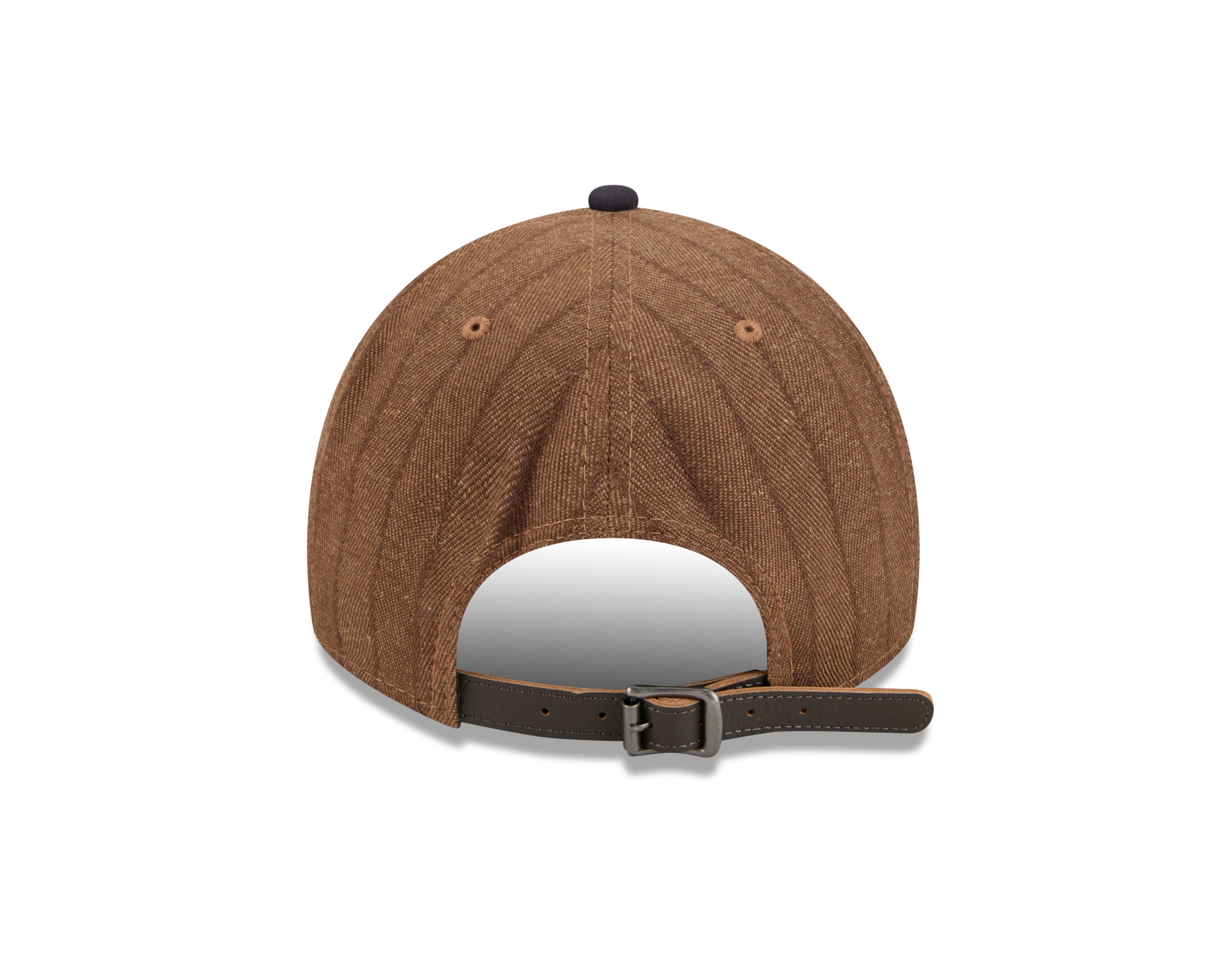 New Era - New York Yankees - 9TWENTY A-Frame - WOOL PINSTRIPE - Brown - Headz Up 