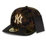 New Era - New York Yankees Three Looms x MLB Floral Cord Black Low Profile 59FIFTY Fitted Cap - Headz Up 