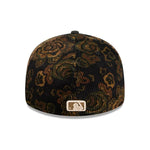 New Era - New York Yankees Three Looms x MLB Floral Cord Black Low Profile 59FIFTY Fitted Cap - Headz Up 