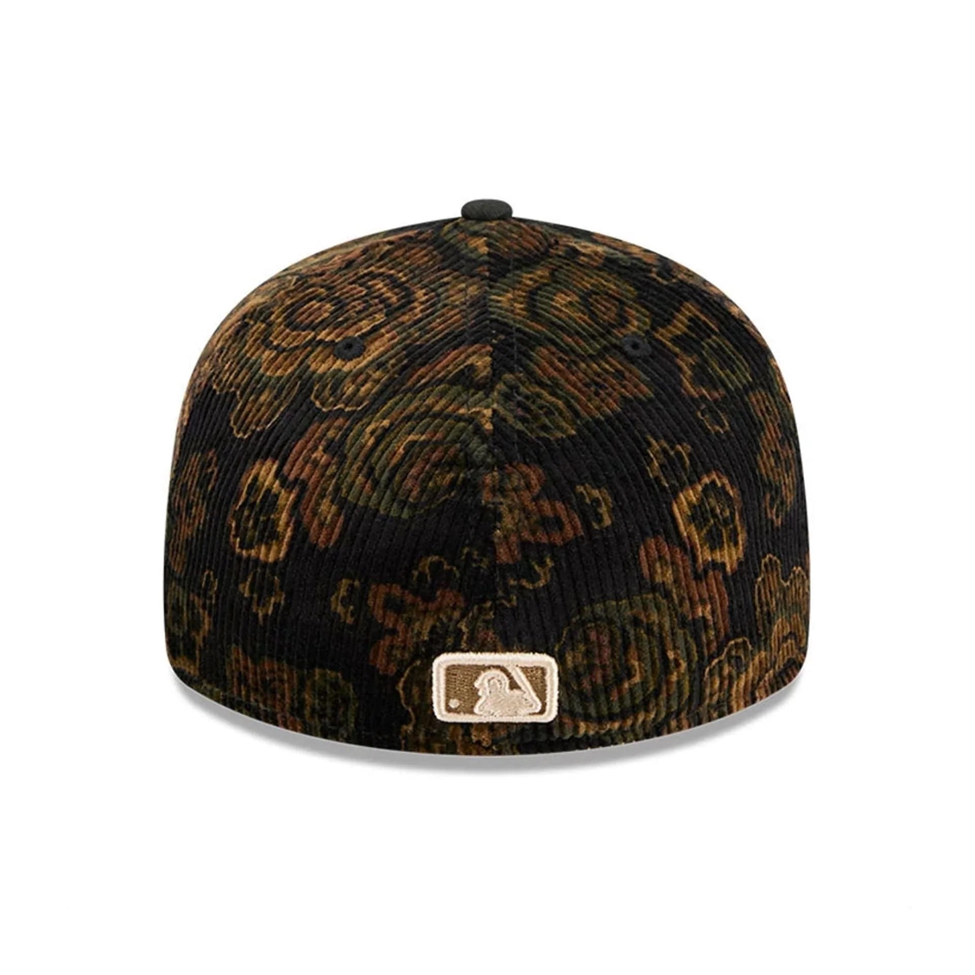 New Era - New York Yankees Three Looms x MLB Floral Cord Black Low Profile 59FIFTY Fitted Cap - Headz Up 