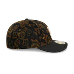 New Era - LA Dodgers Three Looms x MLB Floral Cord Black Low Profile 59FIFTY Fitted Cap - Headz Up 