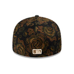 New Era - LA Dodgers Three Looms x MLB Floral Cord Black Low Profile 59FIFTY Fitted Cap - Headz Up 