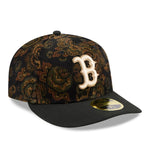 New Era - Boston Red Sox Three Looms x MLB Floral Cord Black Low Profile 59FIFTY Fitted Cap - Headz Up 