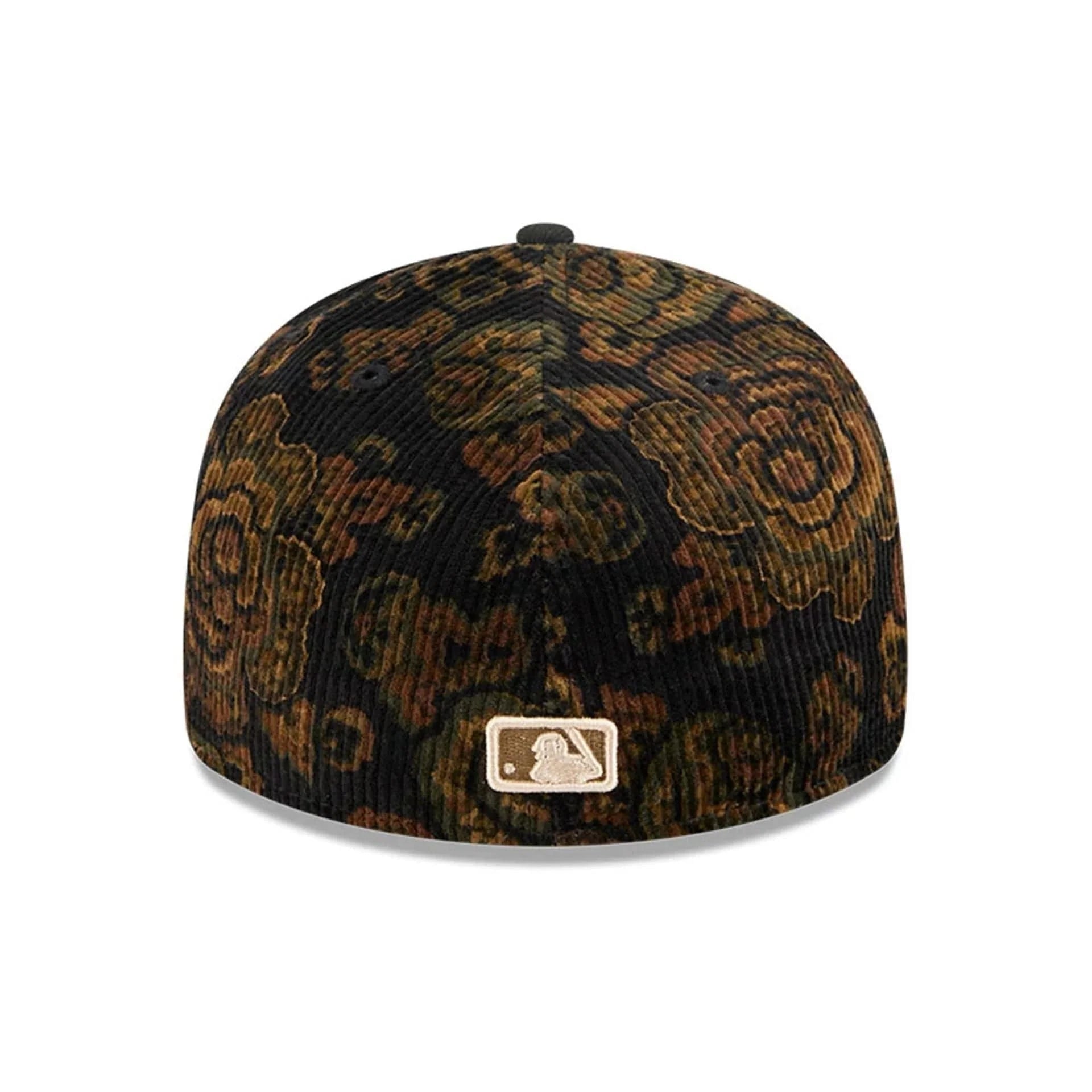 New Era - Boston Red Sox Three Looms x MLB Floral Cord Black Low Profile 59FIFTY Fitted Cap - Headz Up 