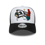 New Era - E-Frame Trucker - SQUID GAME - Black/White - Headz Up 