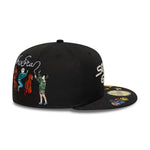 New Era - 59FIFTY Fitted Cap - SQUID GAME - REAR HIT - Black - Headz Up 