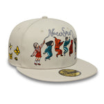 New Era - 59FIFTY Fitted Cap - SQUID GAME - SKIPPING - Stone - Headz Up 
