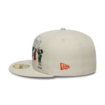 New Era - 59FIFTY Fitted Cap - SQUID GAME - SKIPPING - Stone - Headz Up 